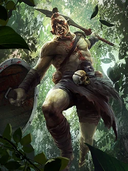 A wood orc of ; ©Bethesda Softworks