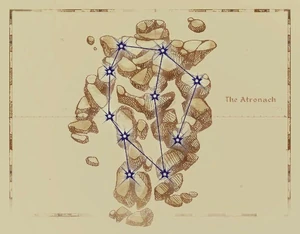 A depiction of the Atronach constellation; ©Bethesda Softworks