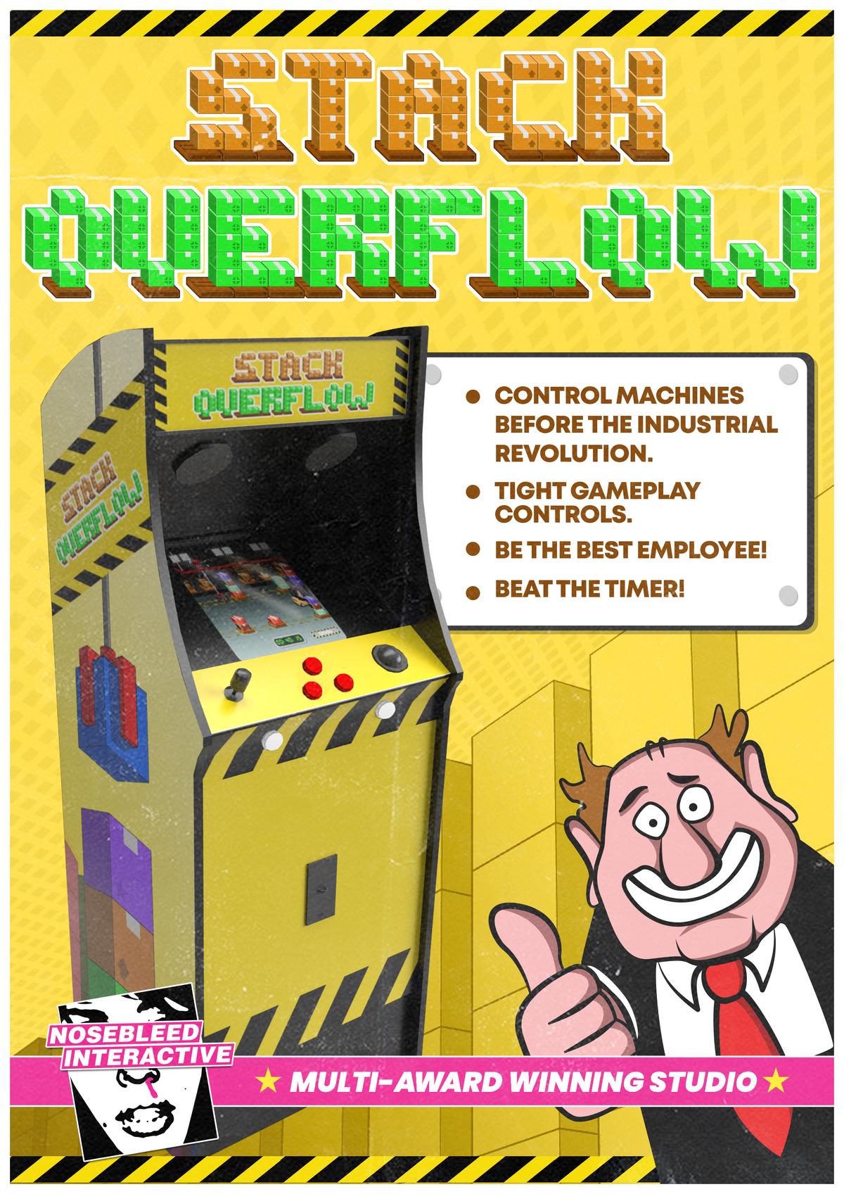 Does anybody knows the arcade/ retro game that is Stack Overflow is based  on? Thx a lot : r/ArcadeParadise