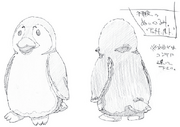 Her penguin plush concept