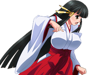 Maori's cut-in portrait in Arcana Heart 2