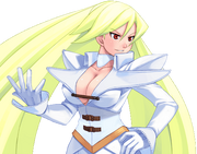 Mildred's cut-in portrait (in her Perfect form) in Arcana Heart