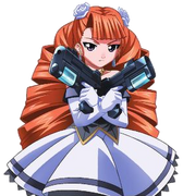 Petra's character select sprite in Arcana Heart 2