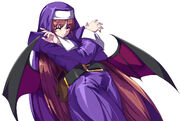 Clarice's cut-in portrait in Arcana Heart 3