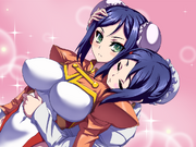 Mei Ling in Mei-Fang's ending CG in Arcana Heart 3