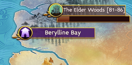 Elder woods on map