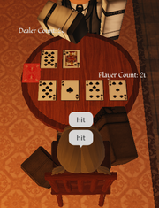 Winning hand in Spelldraw.