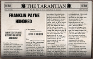 Franklin Payne Honored