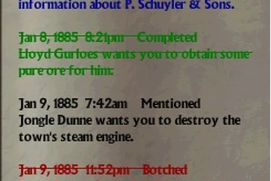 Destroy the construction materials for the new bridge | Arcanum 