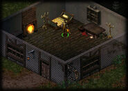 Doc.jpg (261 KB) Doc Roberts in his house, which doubles as his clinic