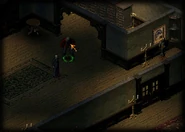 Chukka-0.jpg (236 KB) Chukka beside Gilbert Bates in the Bates Mansion in Tarant