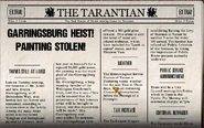 Garringsburg Heist! Painting Stolen!
