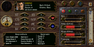 Arronax's character sheet