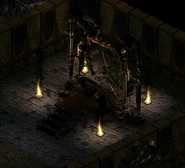 A machine constructed by the Black Mountain Clan which is used for leaving the Void