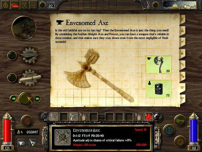 Envenomed Axe
