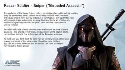 Shrouded assassin