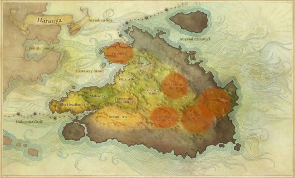 Карта archeage