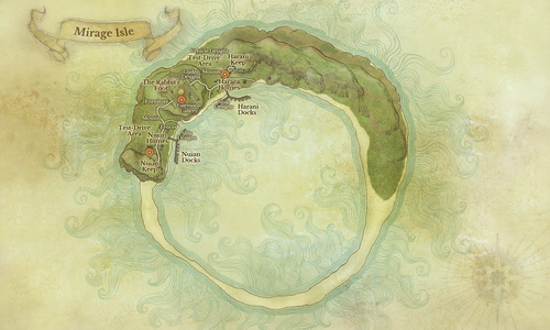 Mirage Island Map