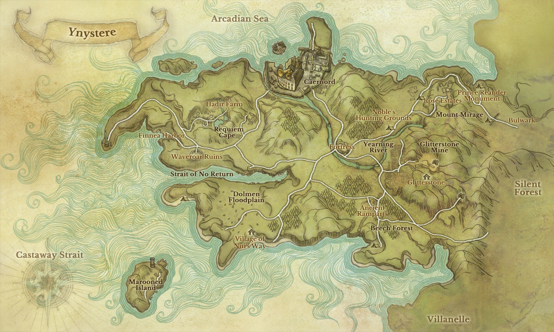 archeage map 4.5
