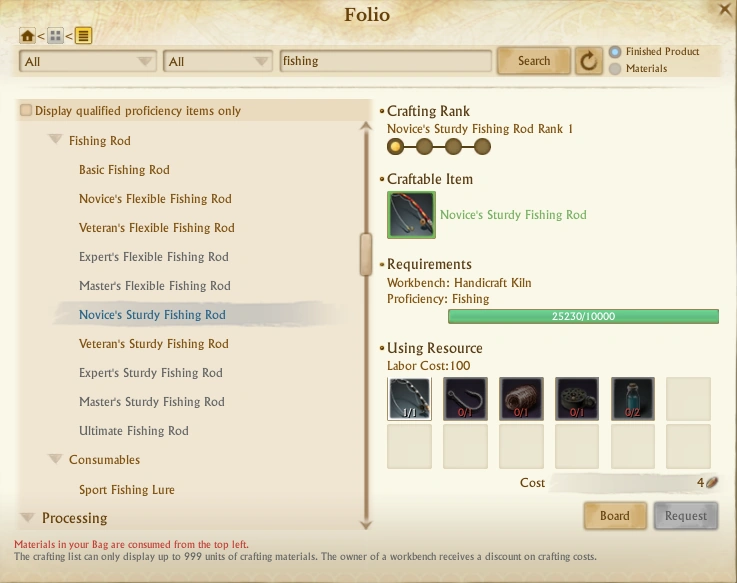 Novice's Sturdy Fishing Rod ArcheAge Wiki