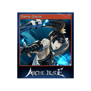 Renny Glacier Steam Steam Archeblade Trading Card