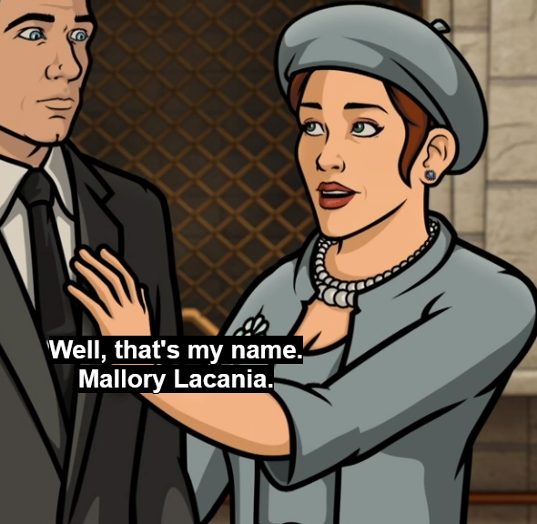 Mallory Lacania Archer Wiki Fandom