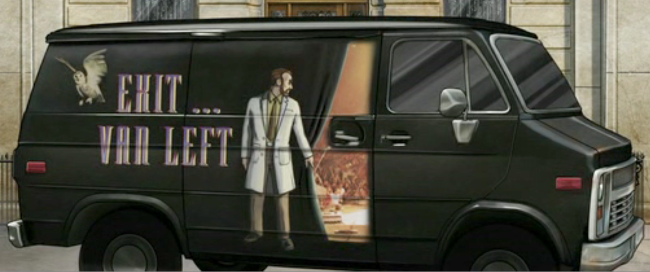 Krieger's Van.