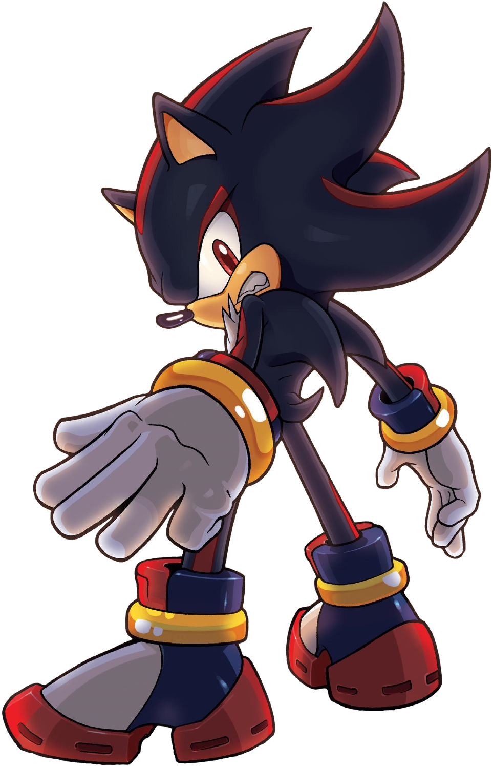 Shadow just committed verbal murder, Sonic Boom