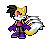 A sprite of Threetails