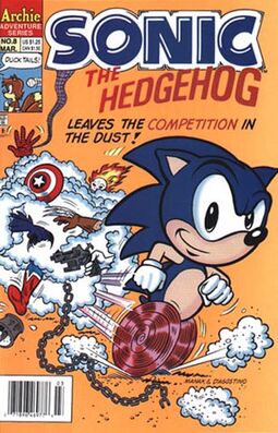 Archie Sonic the Hedgehog Issue 8 Mobius Encyclopaedia Fandom