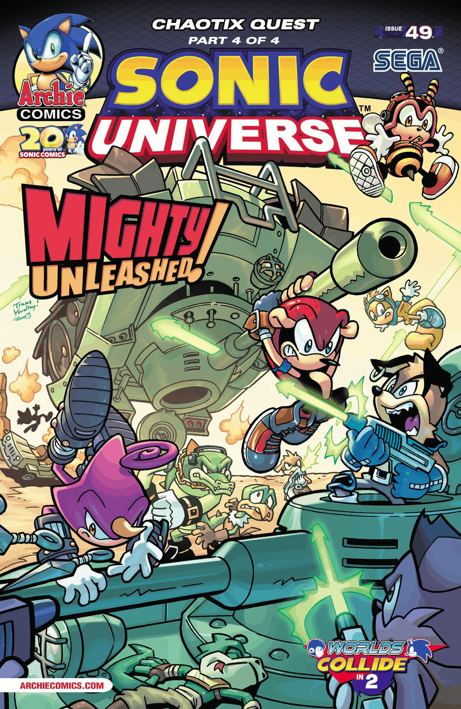 SONIC UNIVERSE Comic #47 February 2013 CHAOTIX QUEST 2 of 4 Bagged