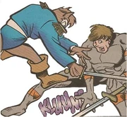 Charlemagne battles King Max