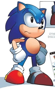 Sonic's younger self.