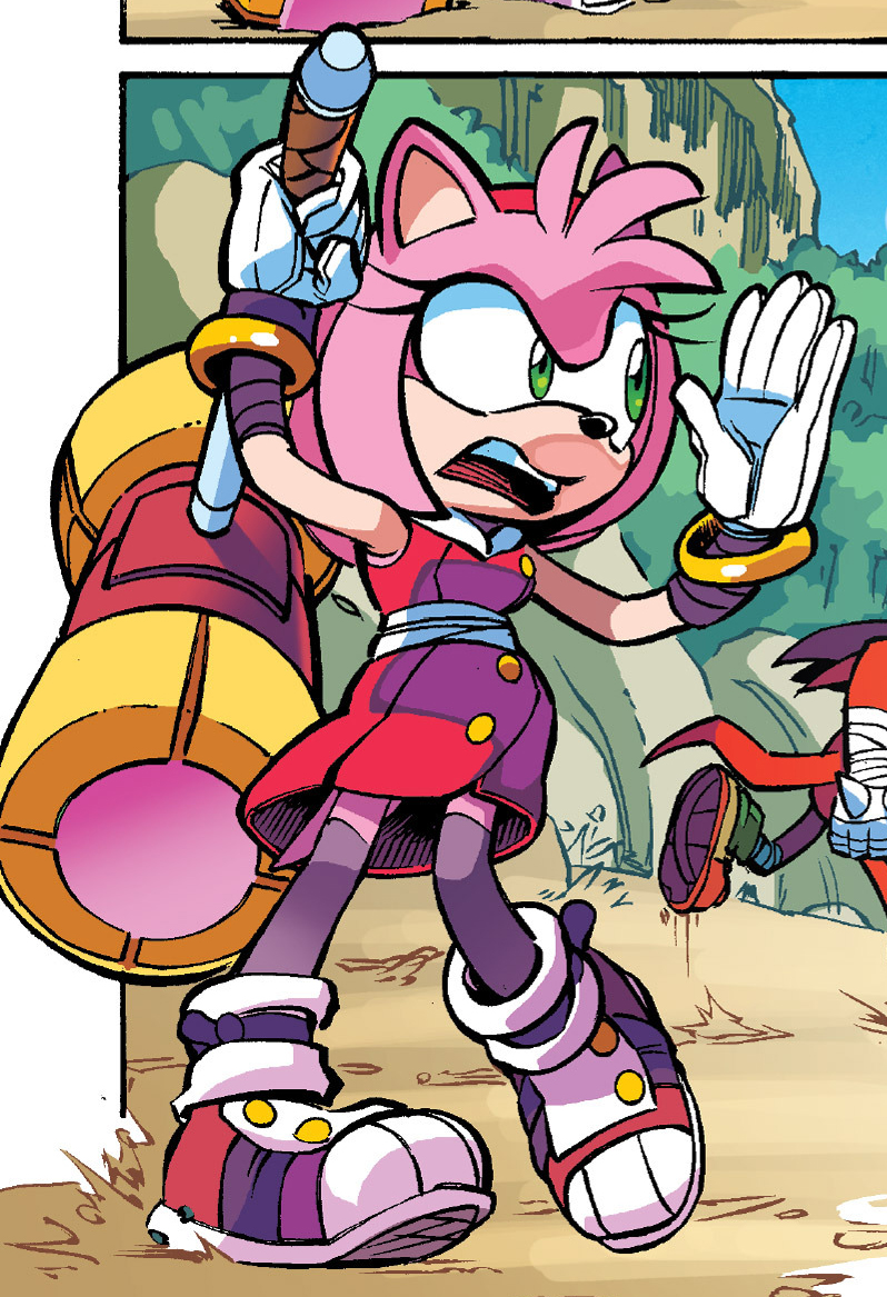 Amy Rose (Sonic the Comic)  Sonic News Network+BreezeWiki