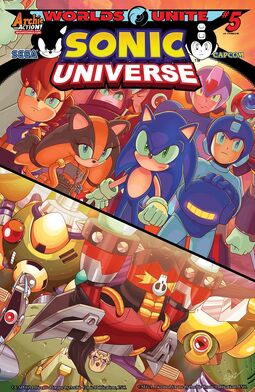 Sonic Universe Issue #46 - Worlds Collide in 5 