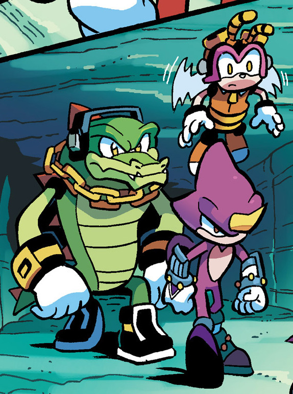 Original Team Chaotix, Sonic the Hedgehog