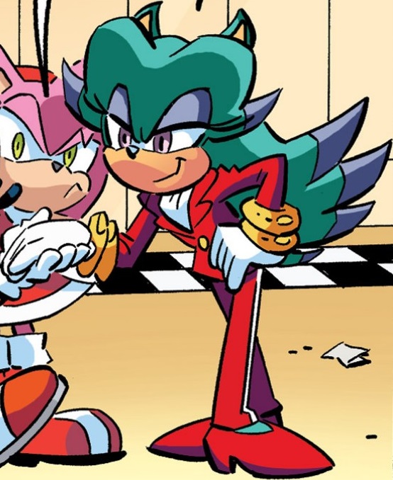 Silver the Hedgehog, Mobius Encyclopaedia