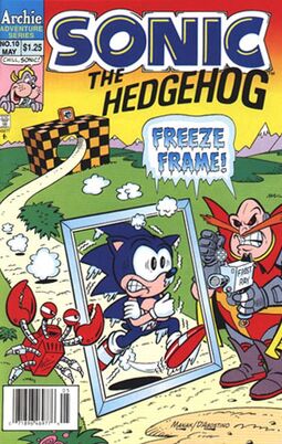 Archie Sonic Super Special Issue 10, Mobius Encyclopaedia