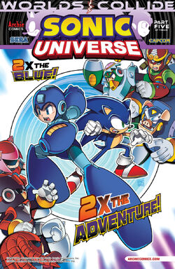 Sonic Universe Issue #46 - Worlds Collide in 5 