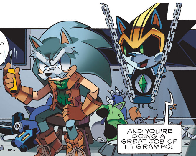 Metal Sonic, Mobius Encyclopaedia