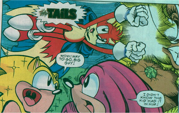 super tails and hyper knuckles