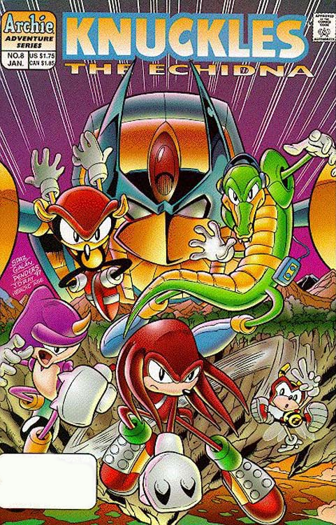 Knuckles the Echidna (comics) - Wikipedia