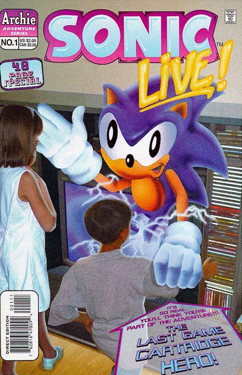 Sonic the Hedgehog Digital Comics on CD Collection. 