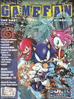 GGameFan Sonic Adventure cover (June 1999) by Patrick Spaziante