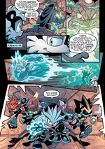 The final battle against Naugus