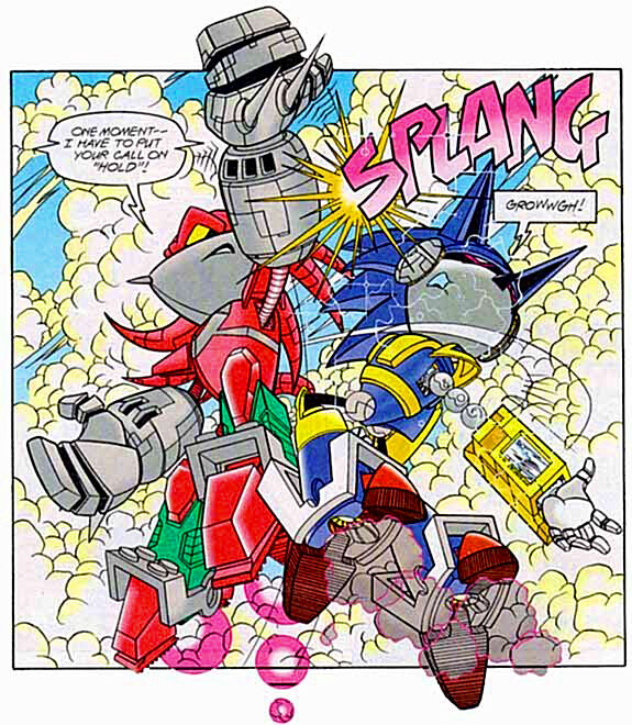 photo Mecha Sonic Archie mecha sonic robian mobius