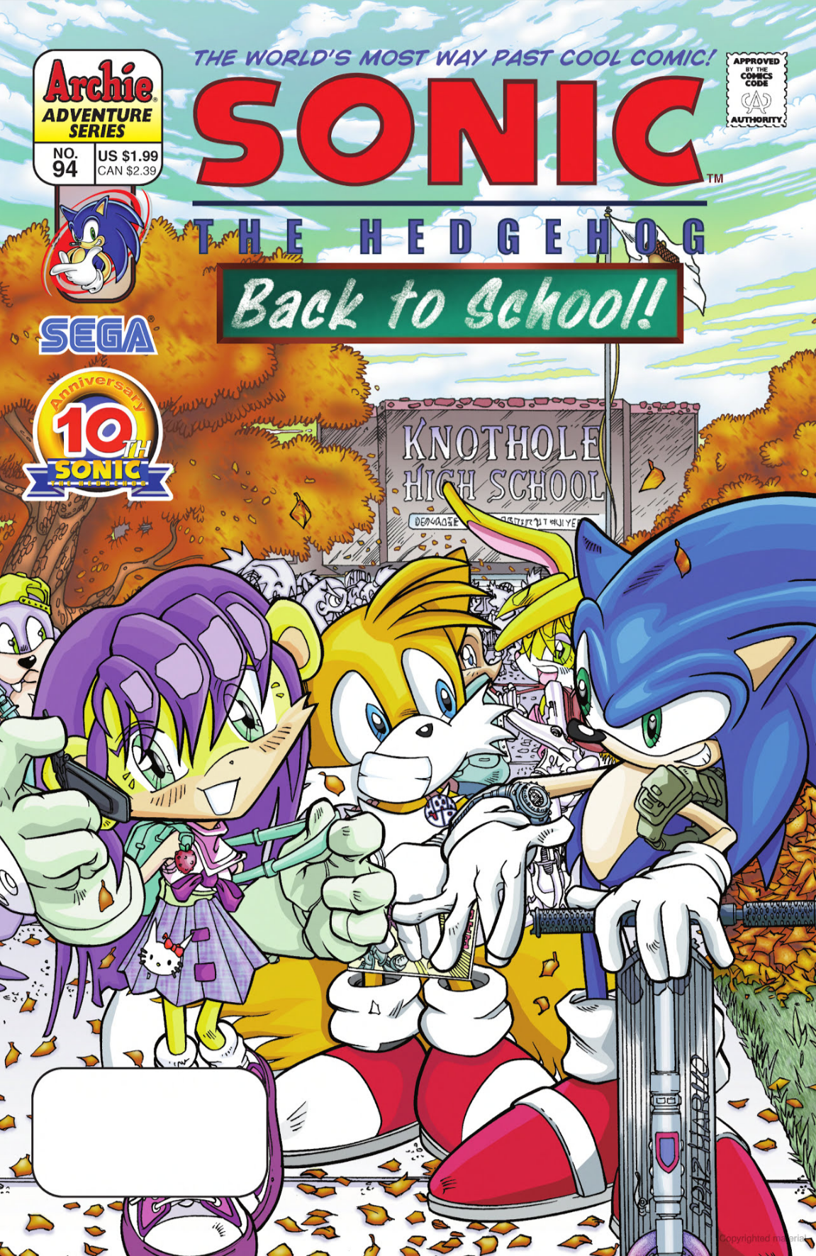 REVIEW: Back to School with Sonic the Hedgehog