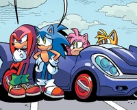The Speed Star's car form.