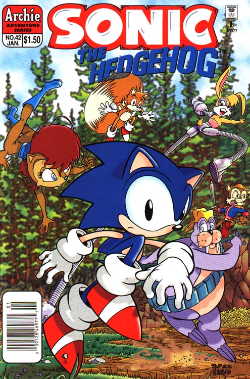 Sonic The Hedgehog #42 Covers - Tails' Channel