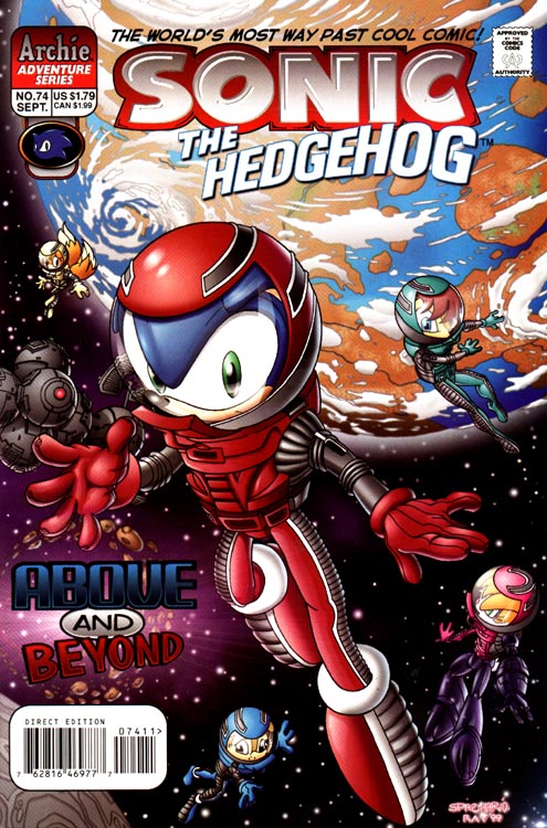 archie sonic the hedgehog issue 74  mobius encyclopaedia